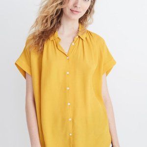 Madewell Central Drapey Shirt - Tungsten Glow